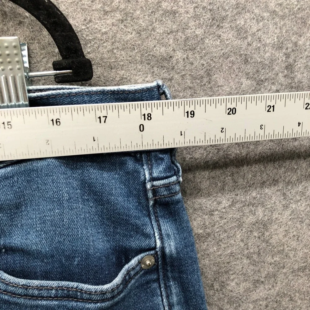 Banana Republic Travel Jeans Mens 36x32 Blue Washed‎ Indigo Stretch